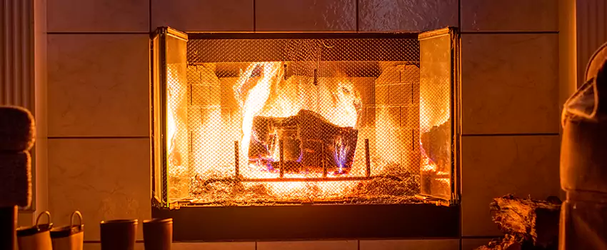 Mendota Hearth Landscape Fireplace Installation in East Rancho Dominguez, California